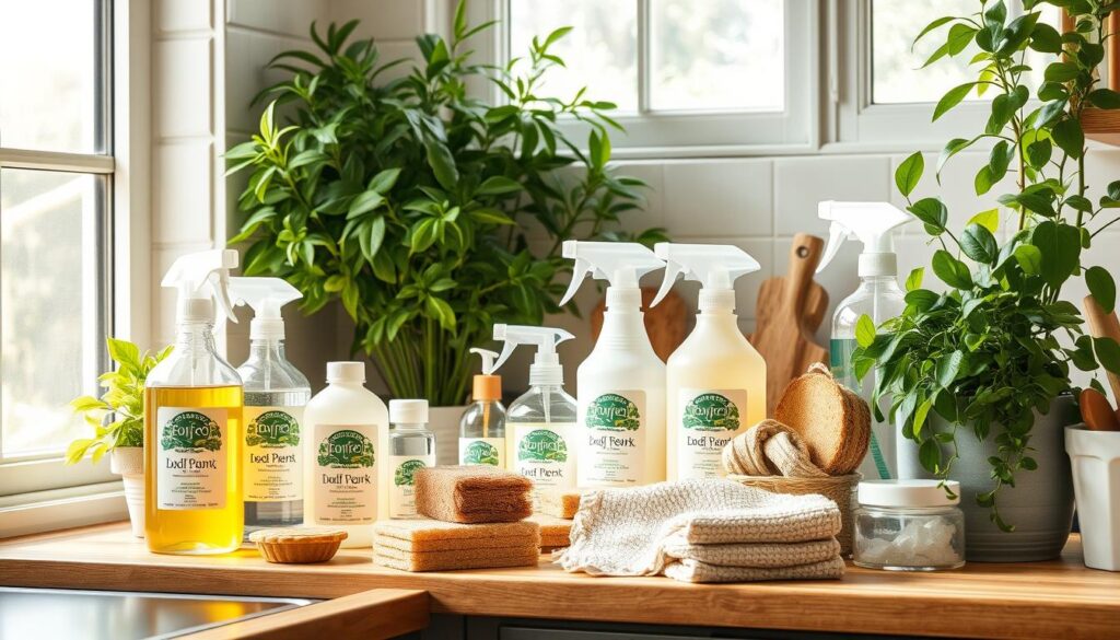 produtos de limpeza biodegradáveis